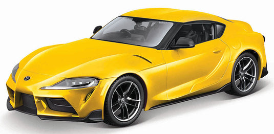 Toyotaトヨタ スープラ GR 2022 イエロー スポーツカー 模型 モデル / MAISTO 1/24 ミニカー 模型
