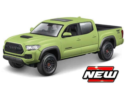 2022 トヨタ タコマ TRD Pro 組み立てキット グリーンメタリック Toyota Tacoma / MAISTO 1/24 ミニカー