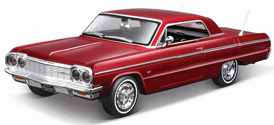 Chevroletシボレー Impalaインパラ SS 1964 レッド 模型 モデル / MAISTO 1/24 ミニカー 模型