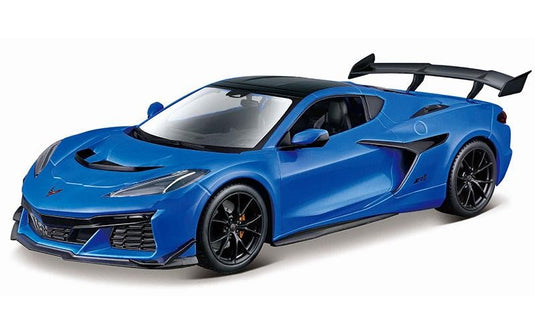 Chevroletシボレー Corvette ZR1 2025 ブルー 組立キット / MAISTO 1/24 ミニカー