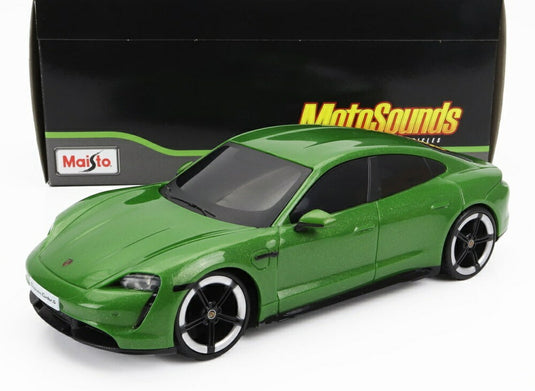 PORSCHE TAYCAN TURBO S 2019 グリーン/ MAISTO 1/24 ミニカー