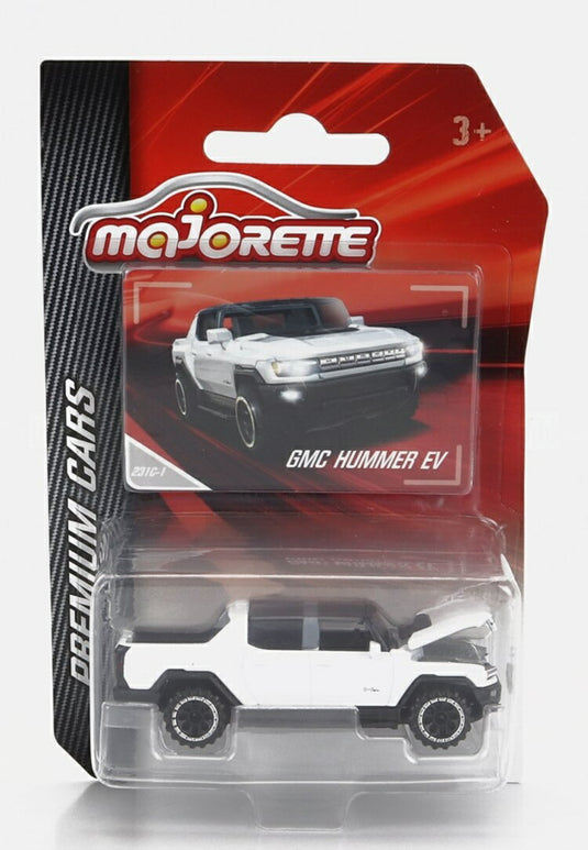 GMC HUMMERハマー EV 2023 WHITEホワイト / MAJORETTE 1/64 ミニカー