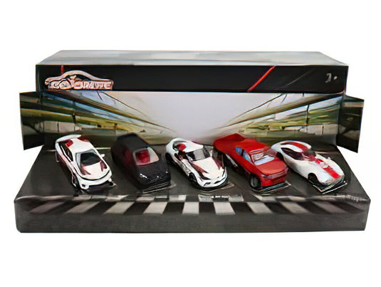 TOYOTA - SET TOYOTA RACING 5X COROLLA ALTIS - YARIS GRMN - SUPRA GR SZ-R - HILUX REVO - 2000 GT - VARIOUS/MAJORETTE 1/64ミニカー