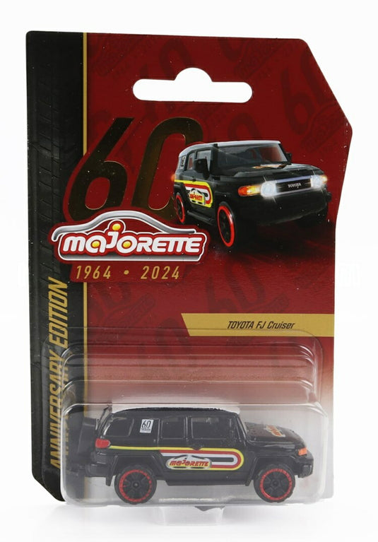 Toyotaトヨタ FJ Cruiserクルーザー 2007 ブラック ホワイト / MAJORETTE 1/64 ミニカー