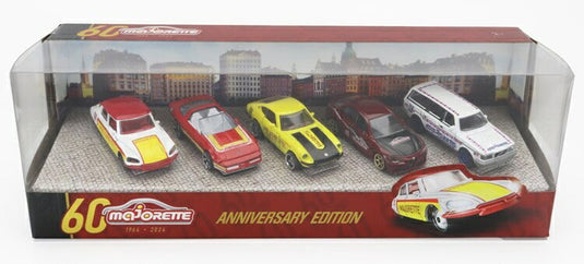 MAJORETTE 60周年記念 5台セット アソートメント 1/64 ミニカー / MAJORETTE 1/64 ミニカー