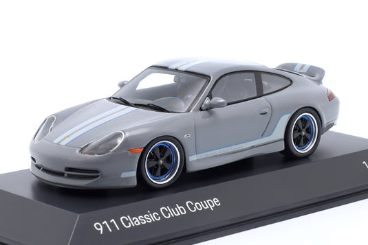 Porscheポルシェ 911 996 クラシッククラブクーペ 2022 スポーツグレーメタリック / Spark 1/43 ミニカー