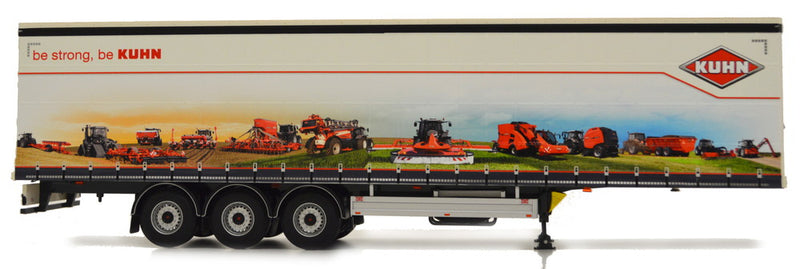 ギャラリービューアに画像をロードする, 【予約】1月以降発売予定 Pacton カーテンサイダートレーラー Kuhn デザイン トレーラー / MARGEMODELS 1/32 建設機械模型 工事車両
