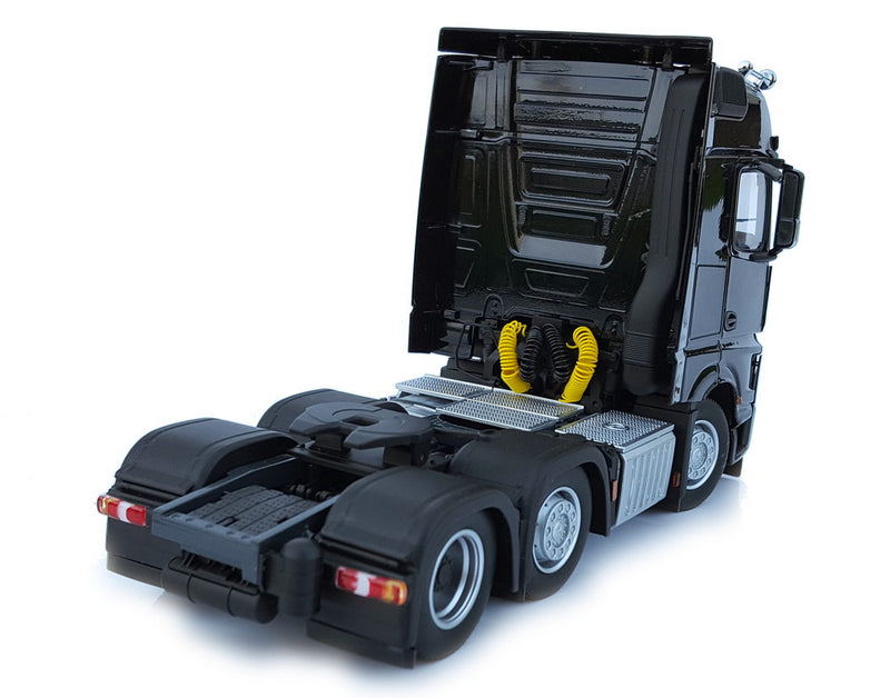 ギャラリービューアに画像をロードする, 【予約】1月以降発売予定 Mercedes-Benz Actros Bigspace 6x2 ブラック トラック / MARGEMODELS 1/32 建設機械模型 工事車両
