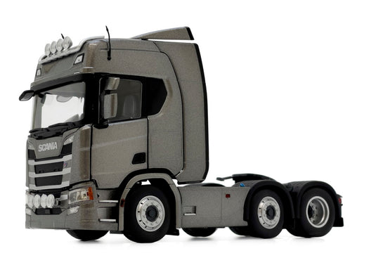 【予約】1月以降発売予定 Scania R500シリーズ 6x2 ダークグレー トラック / MARGEMODELS 1/32 建設機械模型 工事車両