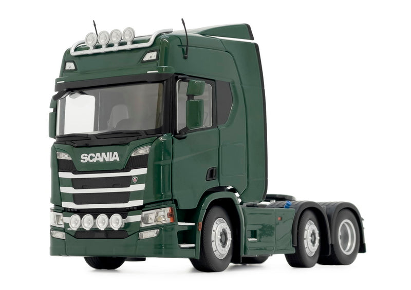 ギャラリービューアに画像をロードする, 【予約】1月以降発売予定 Scania R500シリーズ 6x2 ダークグリーン トラック / MARGEMODELS 1/32 建設機械模型 工事車両
