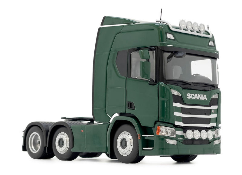 ギャラリービューアに画像をロードする, 【予約】1月以降発売予定 Scania R500シリーズ 6x2 ダークグリーン トラック / MARGEMODELS 1/32 建設機械模型 工事車両

