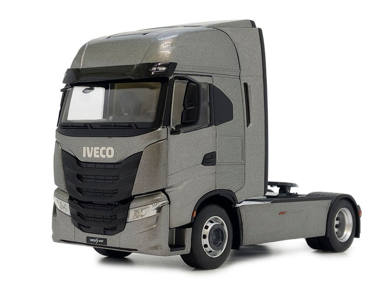 ギャラリービューアに画像をロードする, 【予約】1月以降発売予定 Iveco S-Way 4x2 ダークグレー トラック / MARGEMODELS 1/32 建設機械模型 工事車両
