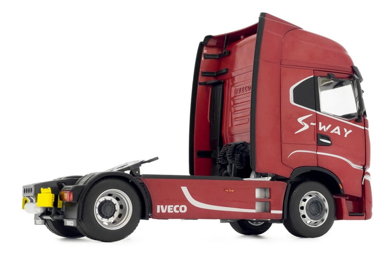 ギャラリービューアに画像をロードする, 【予約】1月以降発売予定 Iveco S-Way 4x2 レッド S-Wayデザイン トラック / MARGEMODELS 1/32 建設機械模型 工事車両
