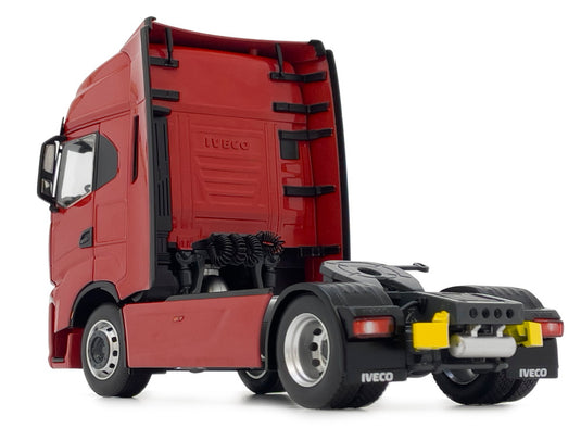 【予約】1月以降発売予定 Iveco S-Way 4x2 レッド トラック / MARGEMODELS 1/32 建設機械模型 工事車両