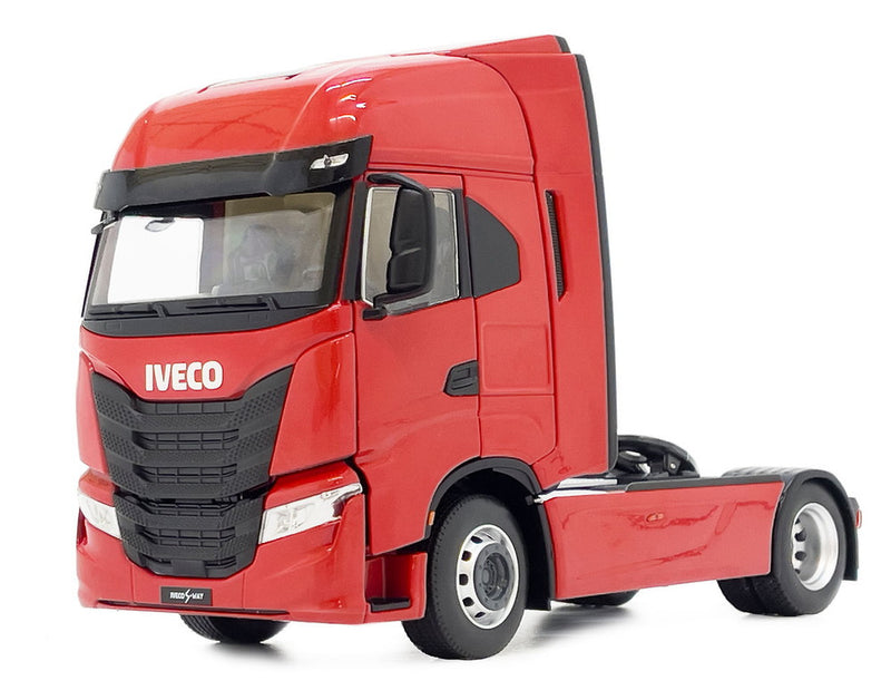 ギャラリービューアに画像をロードする, 【予約】1月以降発売予定 Iveco S-Way 4x2 レッド トラック / MARGEMODELS 1/32 建設機械模型 工事車両
