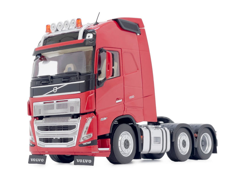 ギャラリービューアに画像をロードする, 【予約】1月以降発売予定 Volvo FH5 トラック 6x2 レッド トラック / MARGEMODELS 1/32 建設機械模型 工事車両

