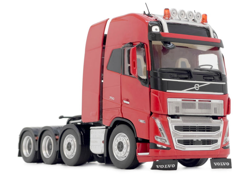 ギャラリービューアに画像をロードする, 【予約】1月以降発売予定 Volvo FH5 トラック 8x4 レッド トラック / MARGEMODELS 1/32 建設機械模型 工事車両
