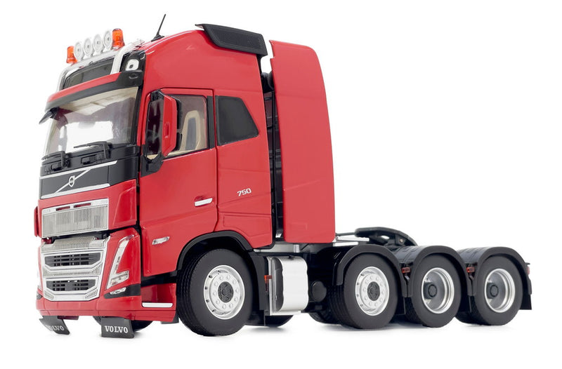 ギャラリービューアに画像をロードする, 【予約】1月以降発売予定 Volvo FH5 トラック 8x4 レッド トラック / MARGEMODELS 1/32 建設機械模型 工事車両
