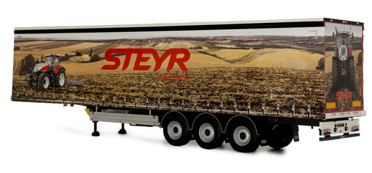 【予約】Pacton カーテンサイダー トレーラー Steyrシュタイアー デザイン / margemodel 1/32 ミニカー