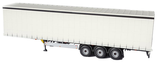 【予約】Pacton カーテンサイダートレーラー ホワイト / margemodel 1/32 ミニカー