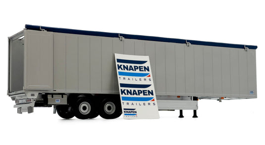 【予約】Knapen クナーペン ウォーキングフロアトレーラー ブルーカバー / margemodel 1/32 ミニカー