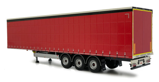 【予約】Pacton パクトン カーテンサイダートレーラー レッド / margemodel 1/32 ミニカー