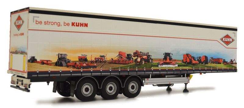 ギャラリービューアに画像をロードする, 【予約】Pacton カーテンサイダートレーラー Kuhnキューンデザイン / margemodel 1/32 ミニカー
