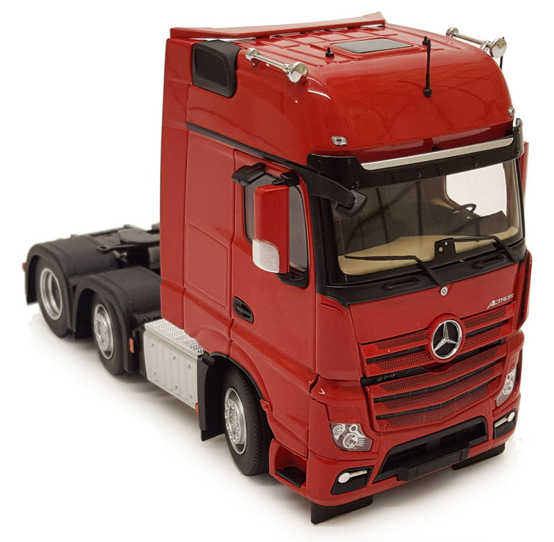 ギャラリービューアに画像をロードする, 【予約】Mercedes-Benzメルセデスベンツ Actrosアクトロス Gigaspaceギガスペース 6x2 レッド / margemodel 1/32 ミニカー

