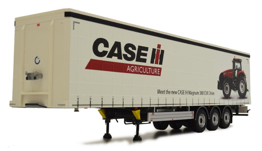 【予約】Pactonカーテンサイダートレーラー Case IHケースIHデザイン / margemodel 1/32 ミニカー