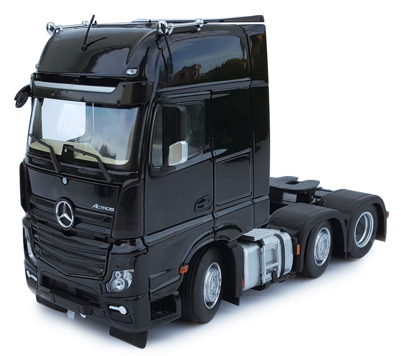 ギャラリービューアに画像をロードする, 【予約】Mercedes-Benzメルセデスベンツ Actrosアクトロス Gigaspaceギガスペース 6x2 ブラック / margemodel 1/32 ミニカー
