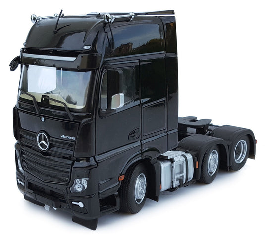 【予約】Mercedes-Benzメルセデスベンツ Actrosアクトロス Gigaspaceギガスペース 6x2 ブラック / margemodel 1/32 ミニカー