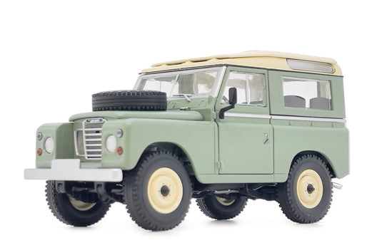 【予約】Landroverランドローバー Series 3 88 サファリルーフ アトランティックグリーン / margemodel 1/32 ミニカー