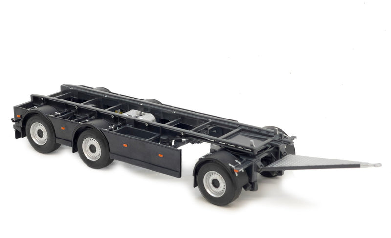 ギャラリービューアに画像をロードする, 【予約】GS Meppel フックリフトコンテナトレーラー Volvo アンスラサイト / margemodel 1/32 ミニカー
