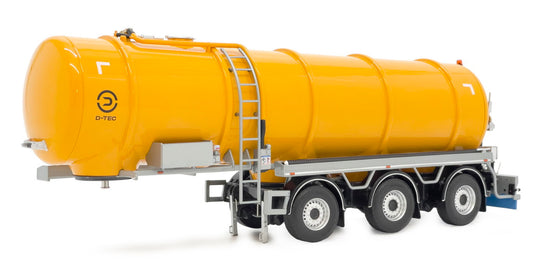 【予約】D-Tec タンク トレーラー イエロー / margemodel 1/32 ミニカー