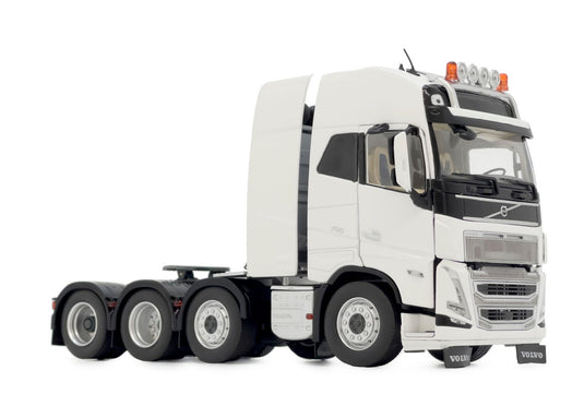 【予約】Volvo FH5 トラック 8x4 クリアホワイト / margemodel 1/32 ミニカー