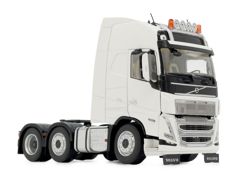 ギャラリービューアに画像をロードする, 【予約】Volvoボルボ FH5 トラック 6x2 クリアホワイト / margemodel 1/32 ミニカー
