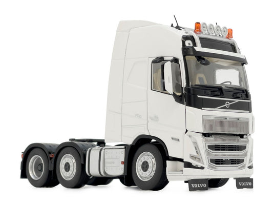 【予約】Volvoボルボ FH5 トラック 6x2 クリアホワイト / margemodel 1/32 ミニカー