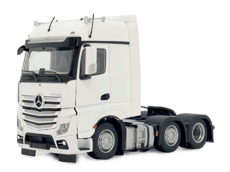 ギャラリービューアに画像をロードする, 【予約】Mercedes-Benzメルセデスベンツ Actrosアクトロス Bigspace 6x2 クリアホワイト / margemodel 1/32 ミニカー
