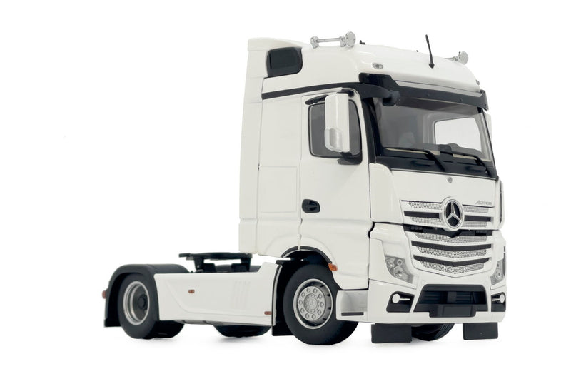 ギャラリービューアに画像をロードする, 【予約】Mercedes-Benzメルセデスベンツ Actrosアクトロス Bigspace 4x2 クリアホワイト / margemodel 1/32 ミニカー
