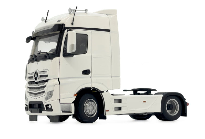 ギャラリービューアに画像をロードする, 【予約】Mercedes-Benzメルセデスベンツ Actrosアクトロス Bigspace 4x2 クリアホワイト / margemodel 1/32 ミニカー
