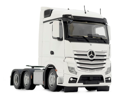 【予約】Mercedes-Benzメルセデスベンツ Actrosアクトロス Streamspace 6x2 ホワイト / margemodel 1/32 ミニカー