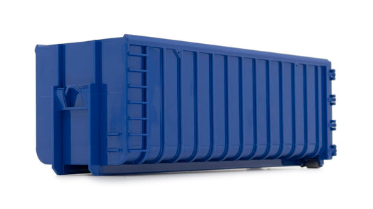 【予約】Hooklift container 40m3 blue フックリフトコンテナ ブルー / margemodel 1/32 ミニカー