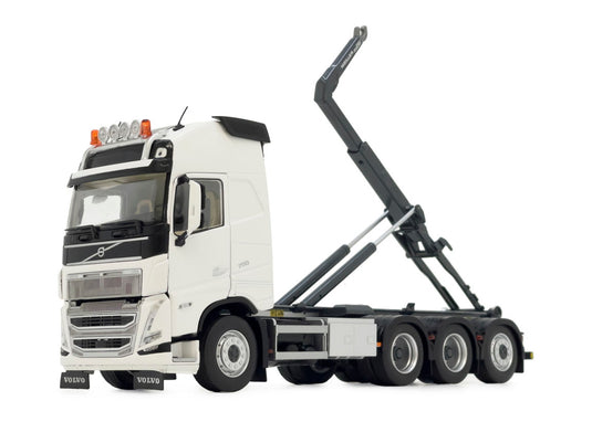 【予約】Volvo FH5 トラック Meiller フックリフト ホワイト / margemodel 1/32 ミニカー