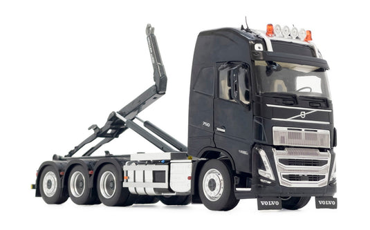 【予約】Volvo FH5 トラック Meiller フックリフト アンスラサイト / margemodel 1/32 ミニカー