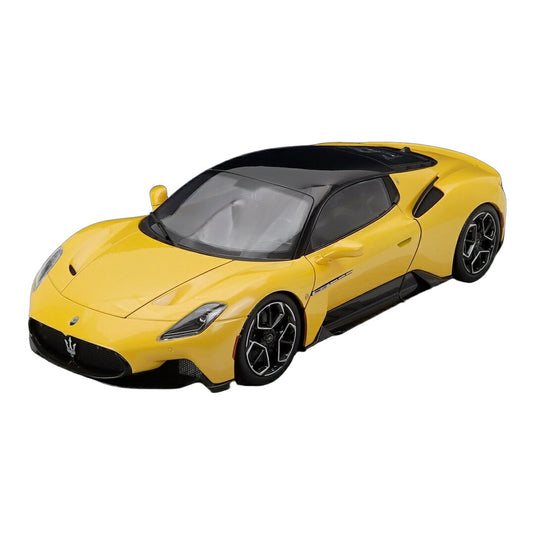 MASERATIマセラティ MC20 2020 GLOSS BLACK ROOFグロスブラックルーフ GIALLO GENIOジャッロジェニオ YELLOW BLA / Maserati Models 1/18 ミニカー
