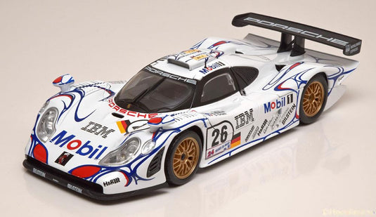 Porscheポルシェ 911 996 GT1 Winnerウィナー 24h Le Mansル・マン 1998 / MAISTO 1/18 ミニカー