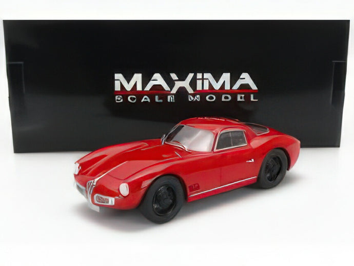 ALFA ROMEO - ATL SPORT COUPE 2000 1968 ? BLACK WHEELS - ROSSO ALFA RED/MAXIMA 1/18ミニカー 海外限定