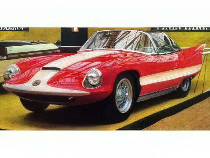 【予約】12月以降発売予定ALFA ROMEO 6C 3000 スーパーフロー II ピニンファリーナ 1956 レッド ホワイト/ MAXIMA 1/18 海外限定ミニカー