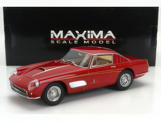FERRARI - 410 SUPERAMERICA III SERIES PININFARINA COUPE 1958 - RED MET/MAXIMA 1/18ミニカー 海外限定