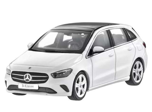 2018 メルセデスベンツ Bクラス W247 ポーラーホワイト ディーラー箱 / Mercedes Benz 1/43 ミニカー